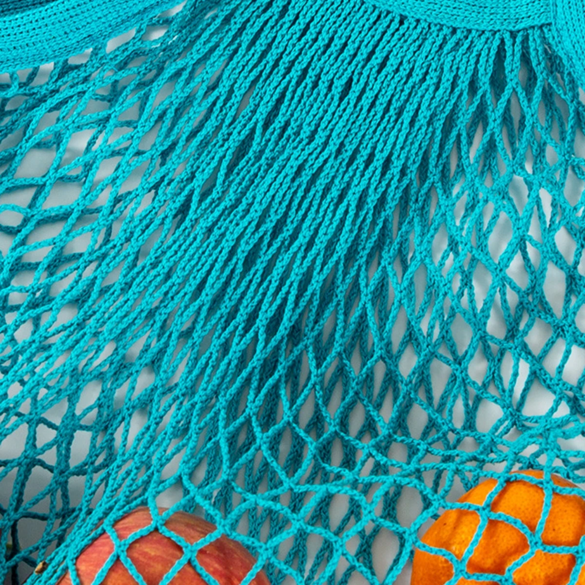 Reusable Grocery Bags Eco-friendly Organic Cotton Mesh Tote Bags Portable Net String Bag for Shopping Storage Fruit Vegetable