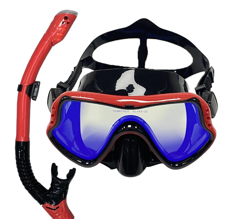 Professional Diving Mask Snorkeling Suit Adult Silicone Skirt Goggles Glasses Swimming Equipment