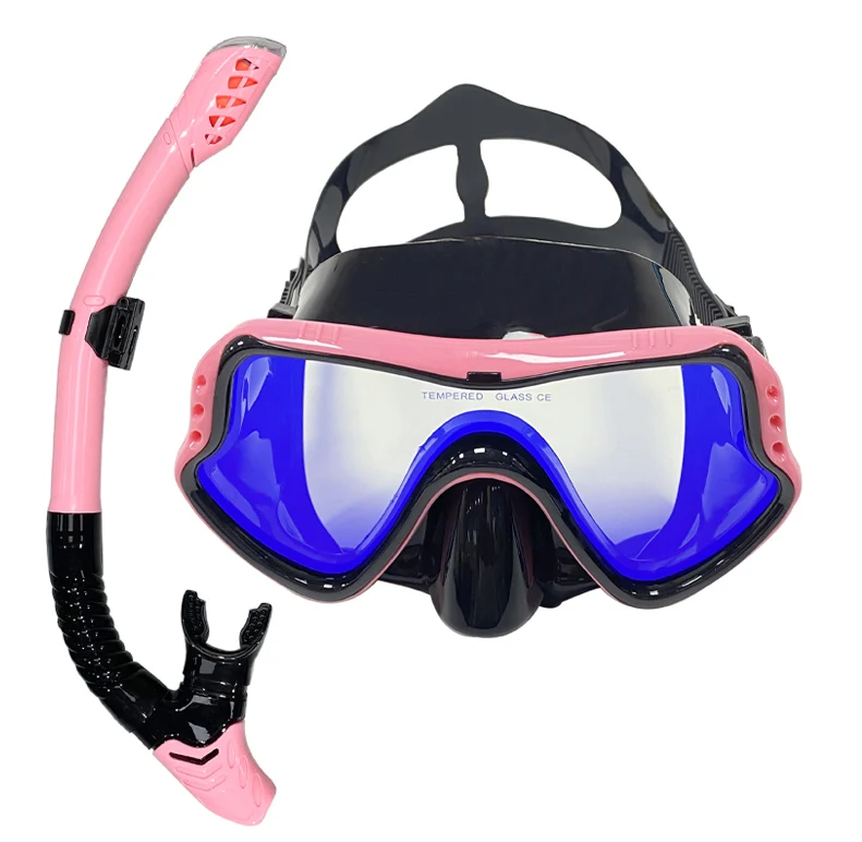 Professional Diving Mask Snorkeling Suit Adult Silicone Skirt Goggles Glasses Swimming Equipment