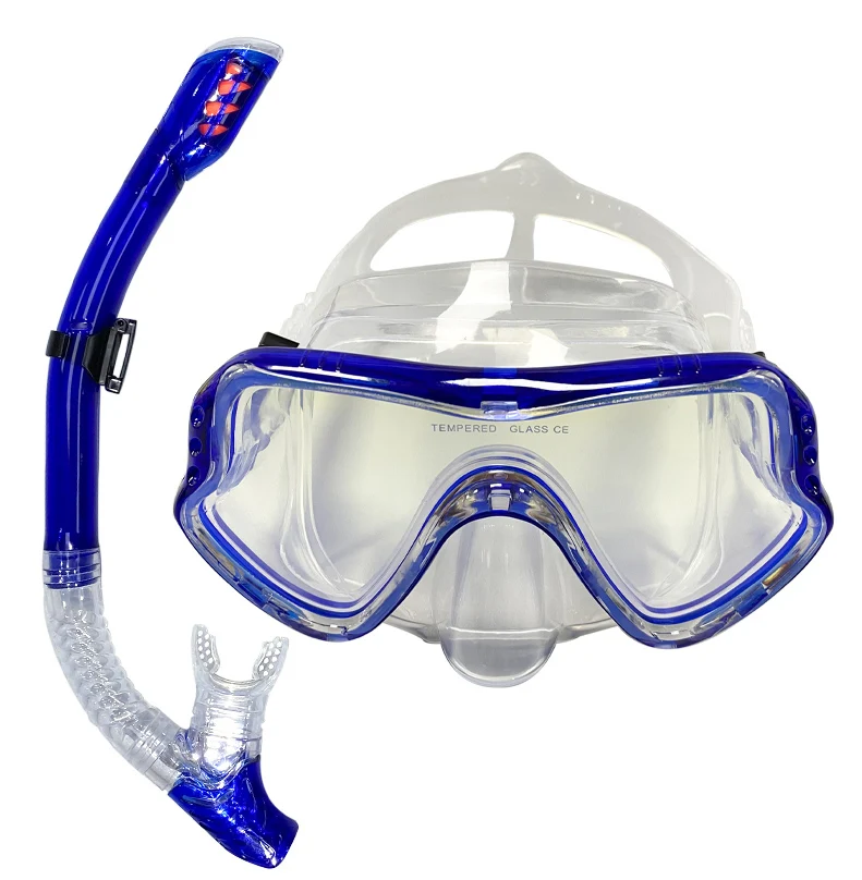 Professional Diving Mask Snorkeling Suit Adult Silicone Skirt Goggles Glasses Swimming Equipment