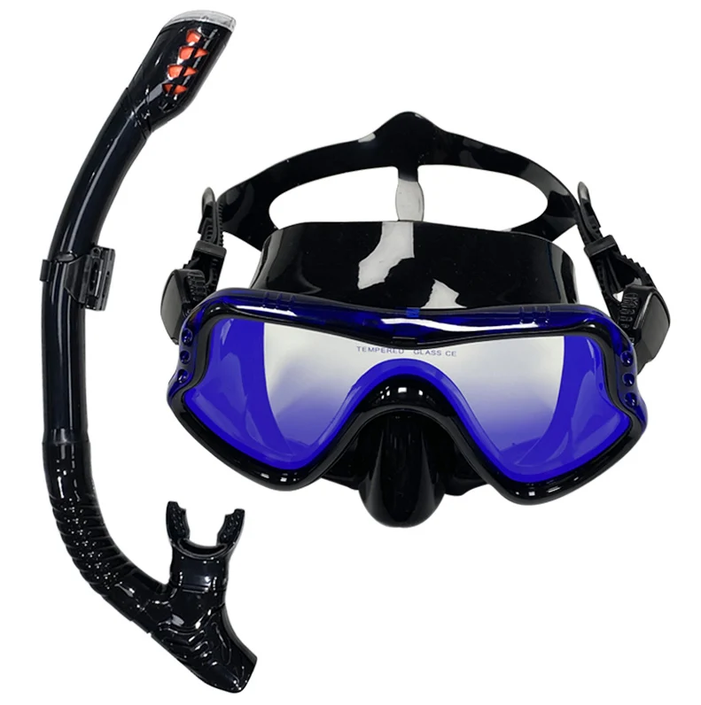 Professional Diving Mask Snorkeling Suit Adult Silicone Skirt Goggles Glasses Swimming Equipment