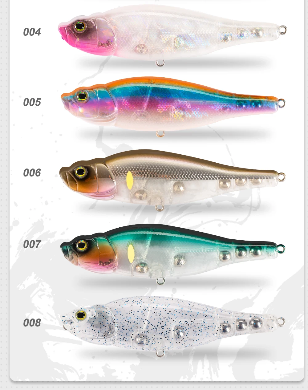 D1 Fishing DT3018 Spitting Wire 95MM 14G Popper Pencil Hard Baits Bass Fishing Topwater Surface Lures Rattle Sounds Pesca Tackle