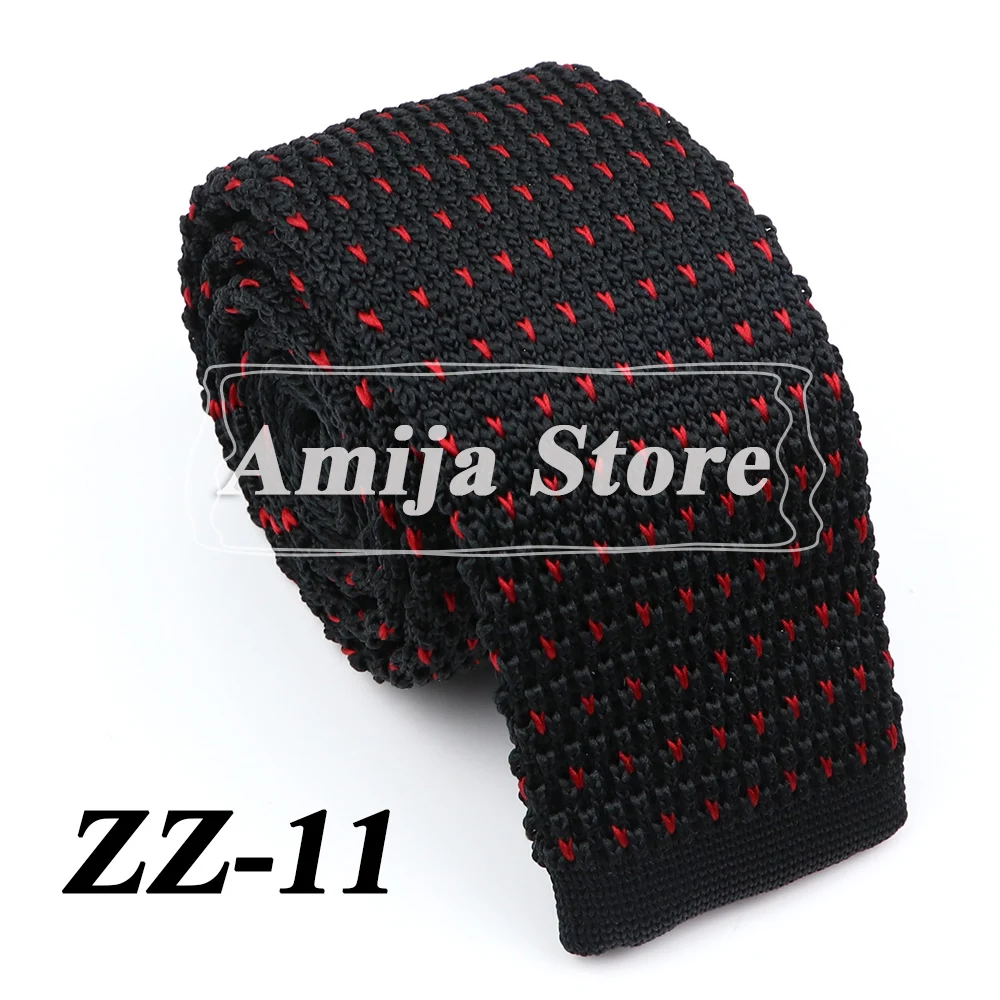 New Fashion Men's Knitted Tie Print Floral Flower Skinny Narrow Slim Knit Warm Neck For Men Woven Designer Daily Wear Cravat