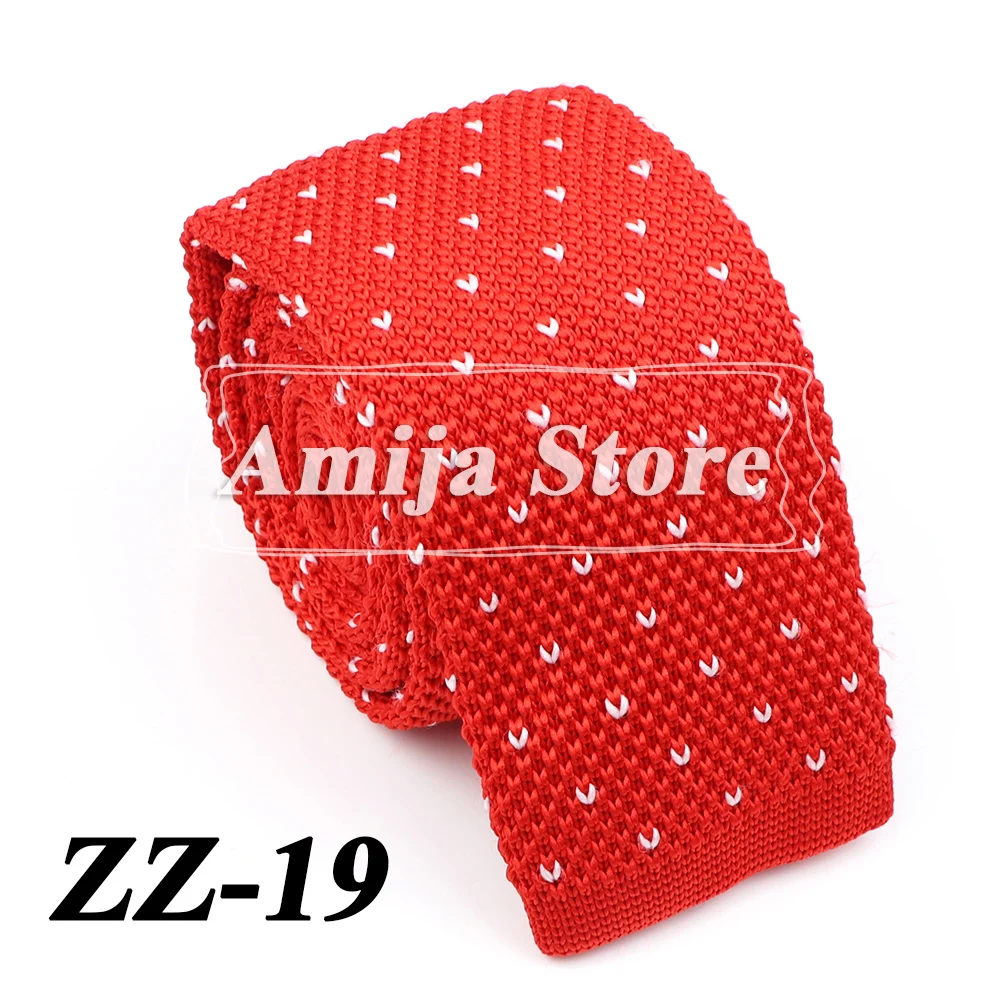 New Fashion Men's Knitted Tie Print Floral Flower Skinny Narrow Slim Knit Warm Neck For Men Woven Designer Daily Wear Cravat