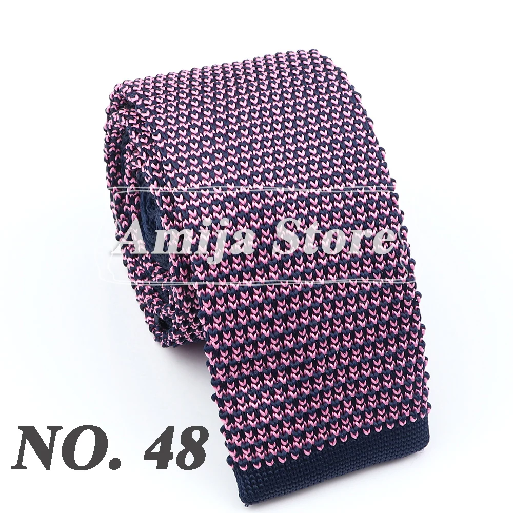 New Fashion Men's Knitted Tie Print Floral Flower Skinny Narrow Slim Knit Warm Neck For Men Woven Designer Daily Wear Cravat