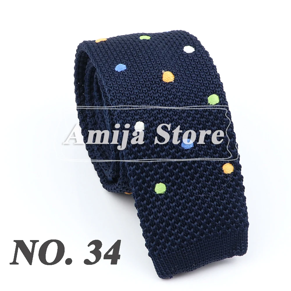New Fashion Men's Knitted Tie Print Floral Flower Skinny Narrow Slim Knit Warm Neck For Men Woven Designer Daily Wear Cravat