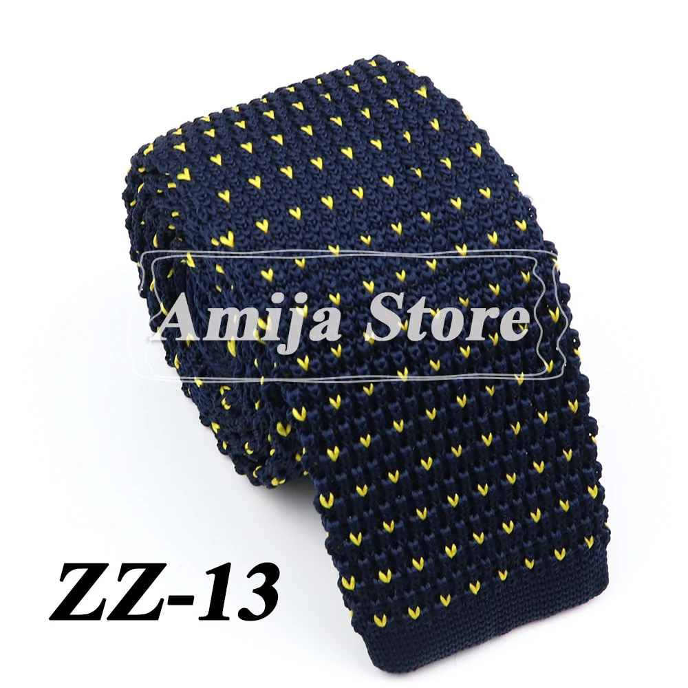 New Fashion Men's Knitted Tie Print Floral Flower Skinny Narrow Slim Knit Warm Neck For Men Woven Designer Daily Wear Cravat