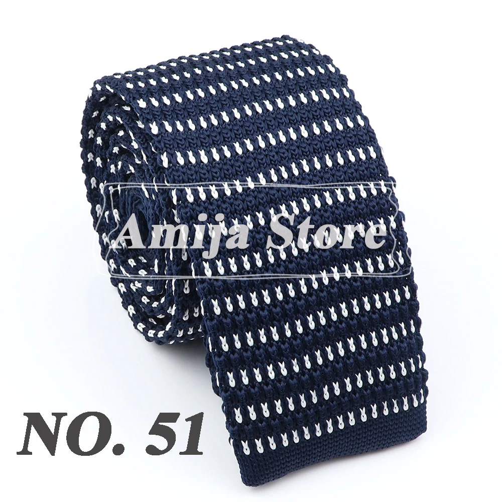 New Fashion Men's Knitted Tie Print Floral Flower Skinny Narrow Slim Knit Warm Neck For Men Woven Designer Daily Wear Cravat