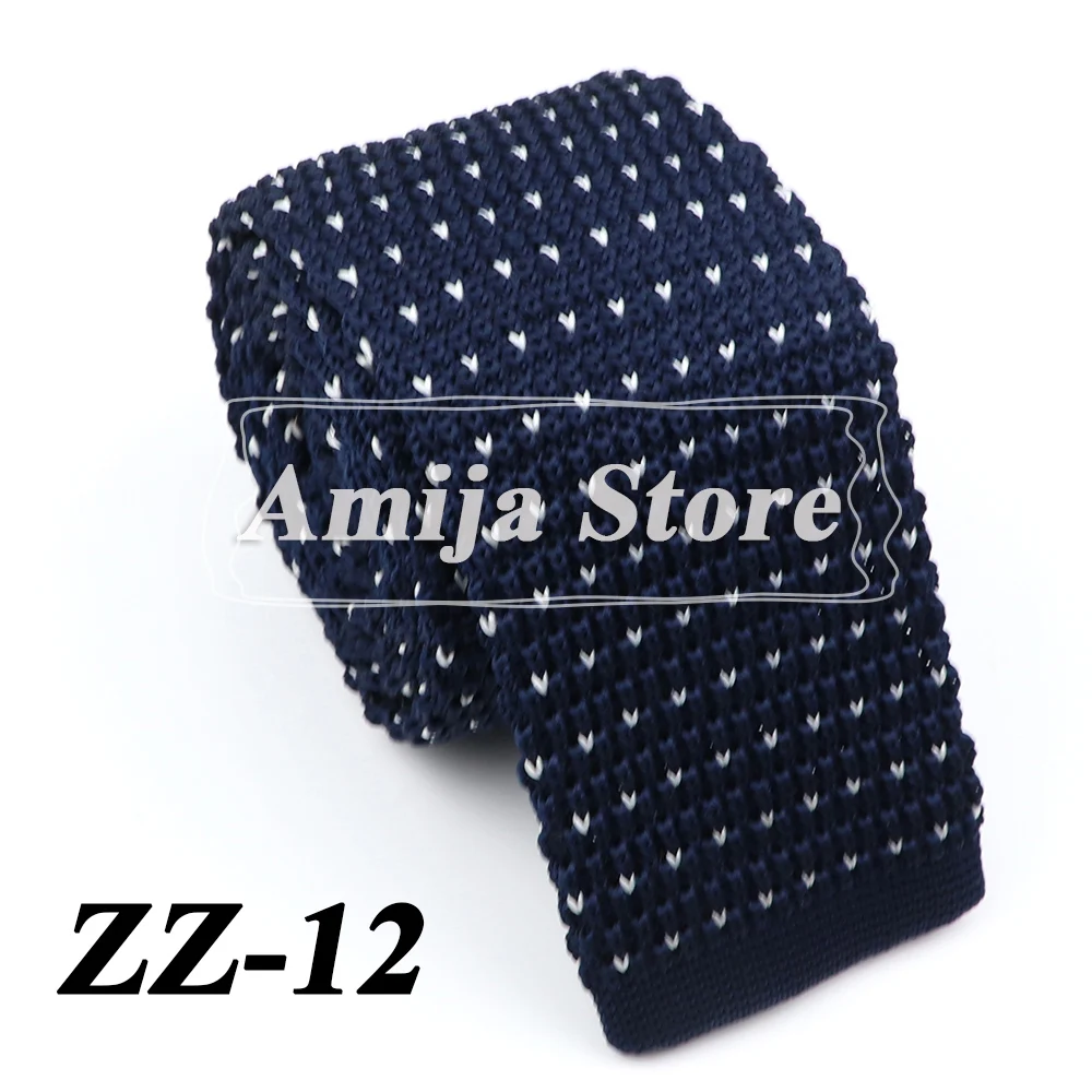 New Fashion Men's Knitted Tie Print Floral Flower Skinny Narrow Slim Knit Warm Neck For Men Woven Designer Daily Wear Cravat