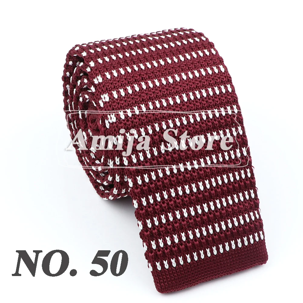 New Fashion Men's Knitted Tie Print Floral Flower Skinny Narrow Slim Knit Warm Neck For Men Woven Designer Daily Wear Cravat