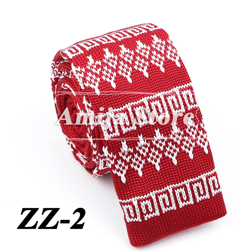 New Fashion Men's Knitted Tie Print Floral Flower Skinny Narrow Slim Knit Warm Neck For Men Woven Designer Daily Wear Cravat