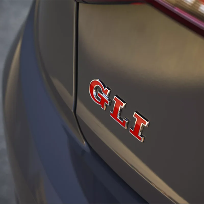 Car-Styling Metal Stickers GLI Emblem Badge For Jetta Golf 3 4 5 6 7 Touareg Amarok 4 Motion MK2 MK3 MK4 MK5 MK6 MK7 R32