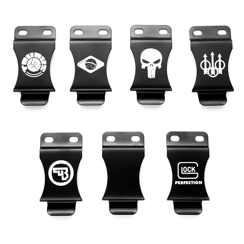 Metal Clip Flap Wing Claw For IWB Glock Beretta Taurus CZ Punisher Kydex Carbon Fiber Holster 1.5" Gun Belts Concealed Carry