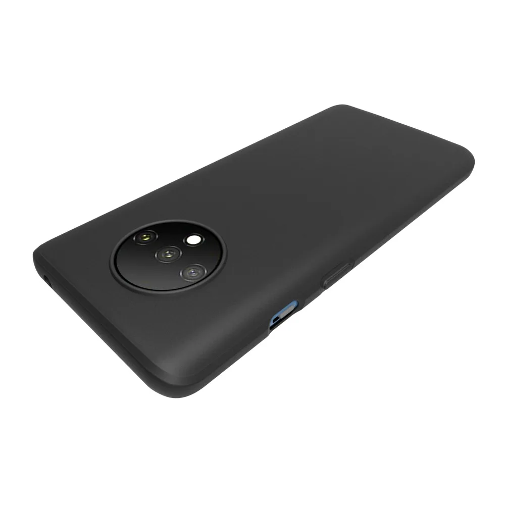 Case for OnePlus 7T OnePlus 7T 1+7T Silicone TPU Case for One Plus 7T Ultra Thin Clear and Matte Solid Black Cover Case