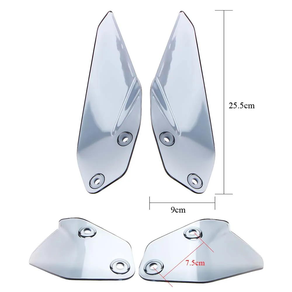 Side Windshield Windscreen Panel Wind Deflector For BMW GS R1200 1250 Adventure R1200GS R1250GS ADV LC 2023 R1250GSA Windshield
