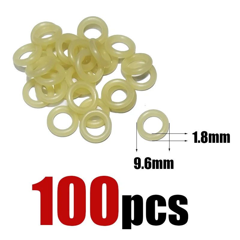 High Strength Polyurethane Orings O-ring for 8mm Quick Disconnect 90 Duro, Diving, Mountaineering, Firefighting, Paintball