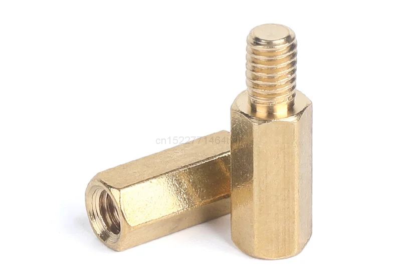 M2M2.5M3M4M5HexagonalCopperStandoffforPCBCircuitBoardsandComputerMotherboardsThreadedSupportPillarsScrewBolt