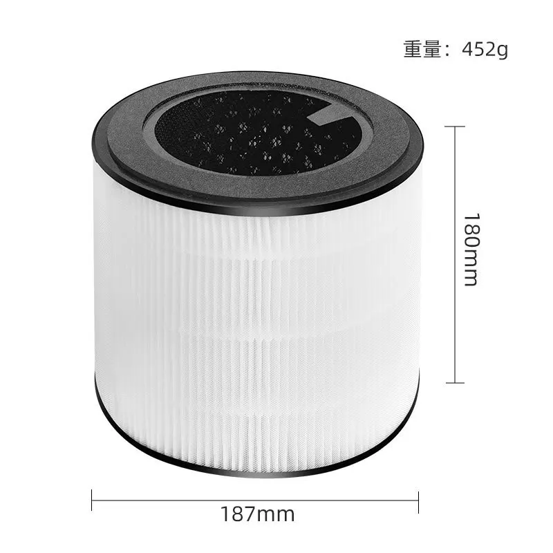 Replacement Air Purifier Filter Combine Filter H13 Hepa Filter Fit for Philips FY0194 Round FY0293 FY0194 AC0819 AC0820 AC0830