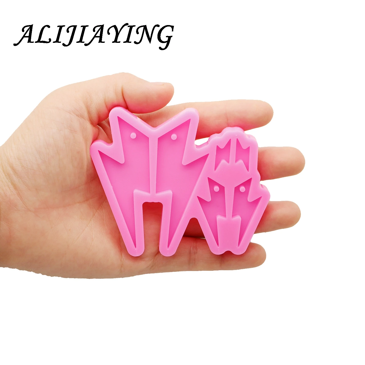 Lightning Earrings Molds, Epoxy Resin Mold, Silicone Mould DIY Resin Crafting Jewelries DY1006
