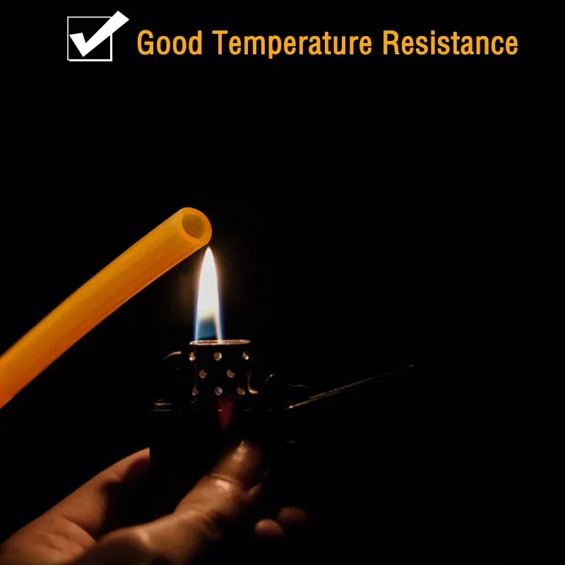 1~10m Silicone Hose Food Grade High Temperature Nontoxic Pipe 1 2 3 4 5 6 7 8 10mm for Faucet Aquarium Garden Water Tube