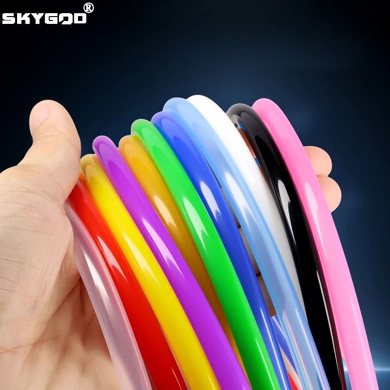 1~10m Silicone Hose Food Grade High Temperature Nontoxic Pipe 1 2 3 4 5 6 7 8 10mm for Faucet Aquarium Garden Water Tube
