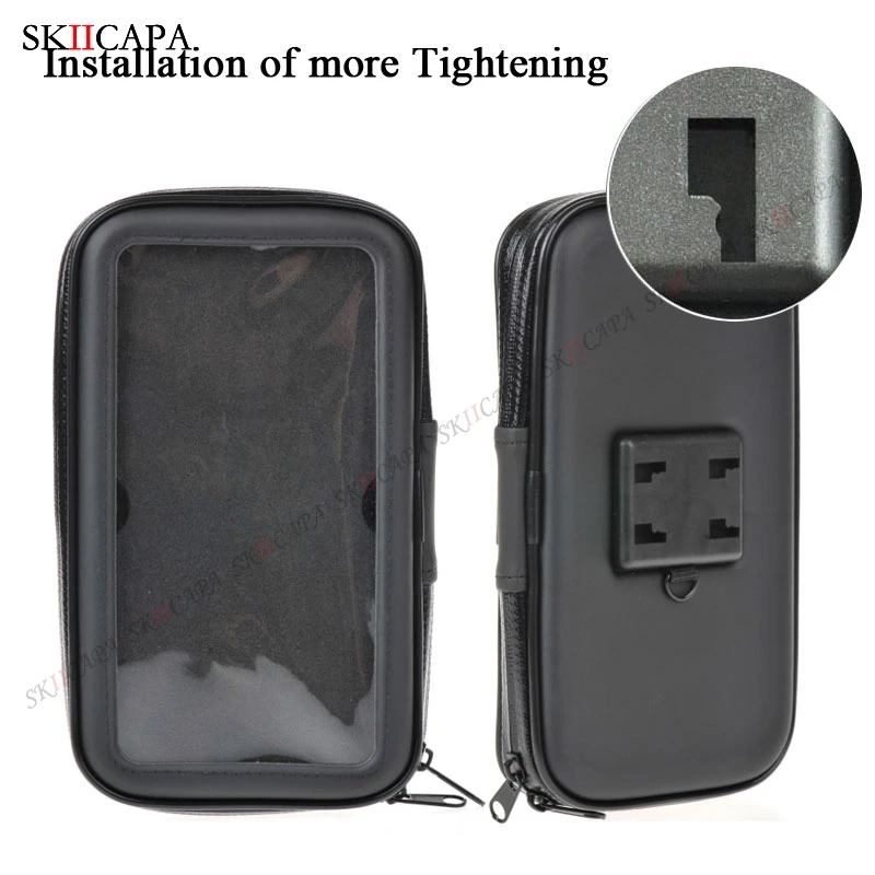 Bicycle Motorcycle Phone Holder Waterproof Phone Bag For Samsung Galaxy S20 S21 Ultra M51 S9 Mobile Stand Support Scooter Cover