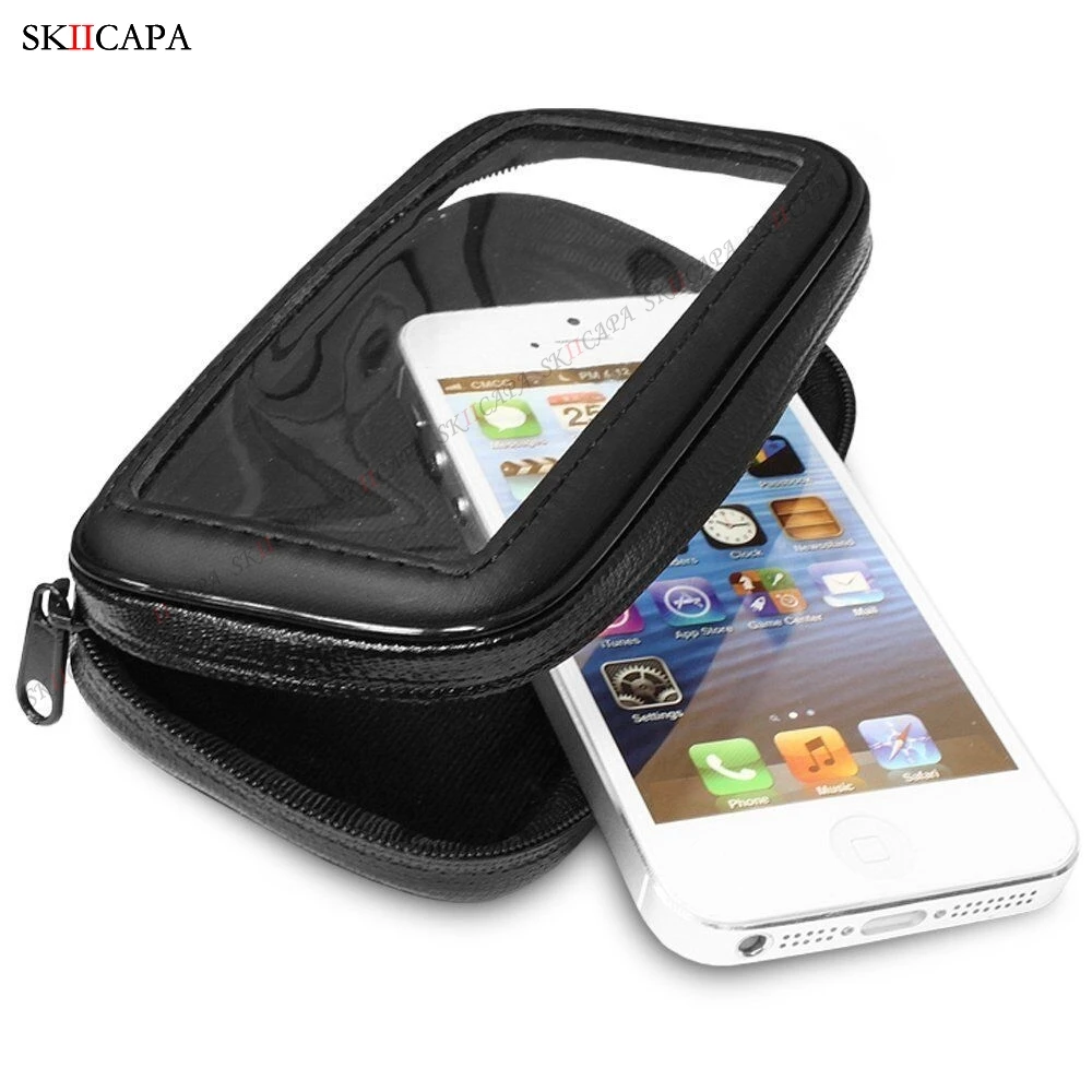 Bicycle Motorcycle Phone Holder Waterproof Phone Bag For Samsung Galaxy S20 S21 Ultra M51 S9 Mobile Stand Support Scooter Cover