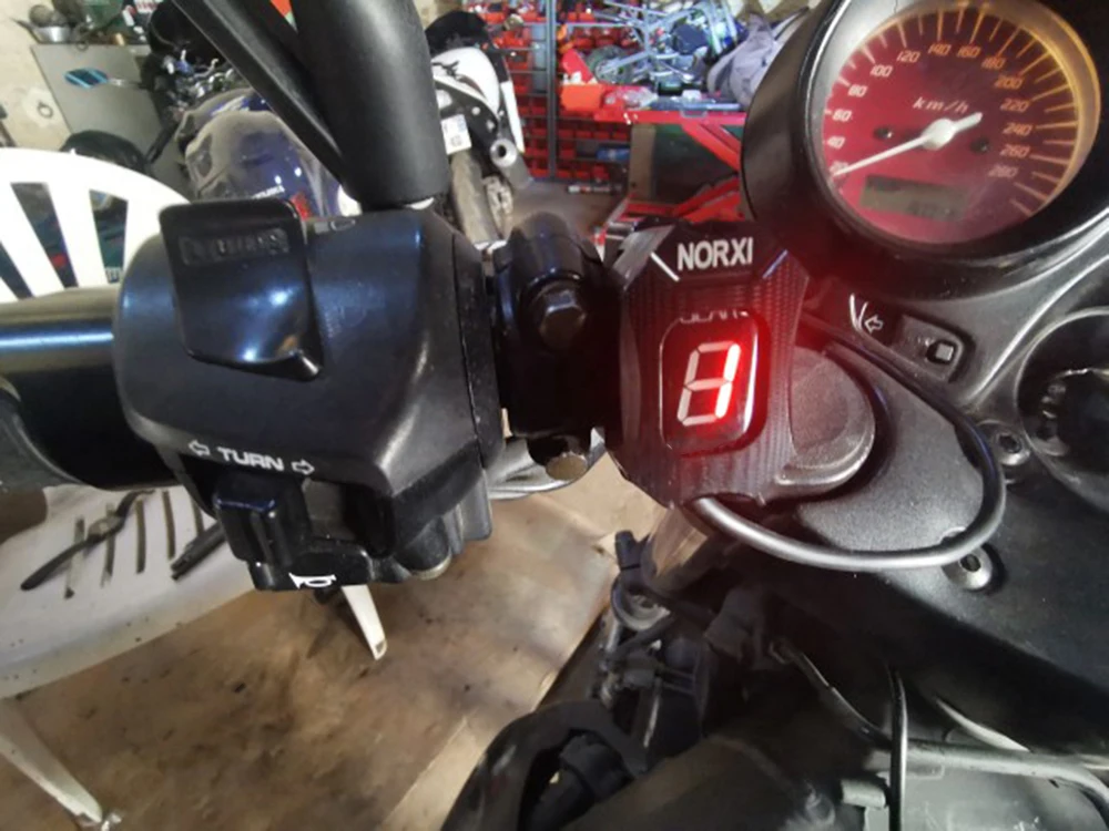 For Kawasaki ZX-6R ZX6R ZX-6RR ZX6RR Z750 Z1000 Z 750 1000 1-6 Speed Motorcycle Accessories Gear Indicator Gear Display Meter