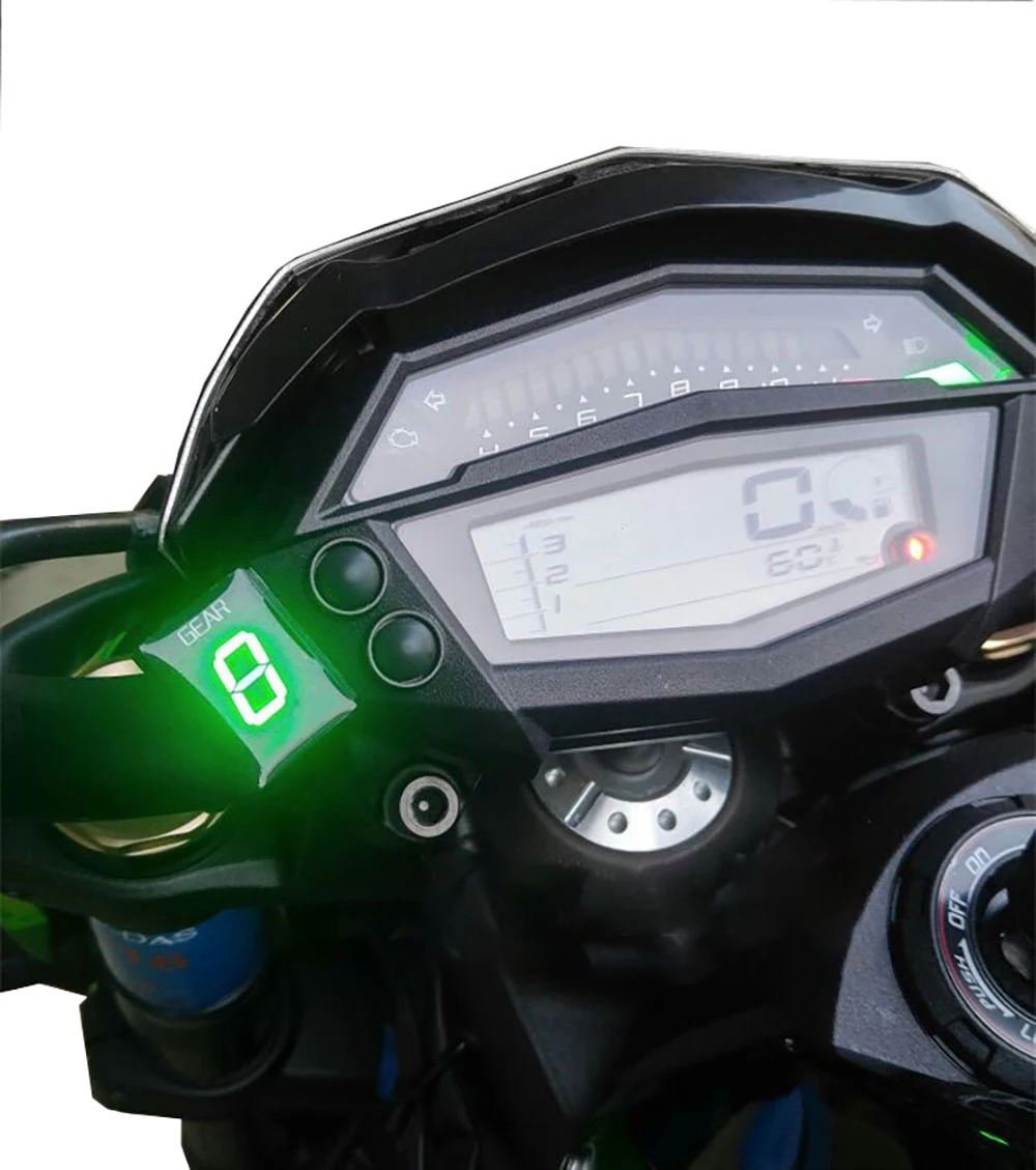 For Kawasaki ZX-6R ZX6R ZX-6RR ZX6RR Z750 Z1000 Z 750 1000 1-6 Speed Motorcycle Accessories Gear Indicator Gear Display Meter