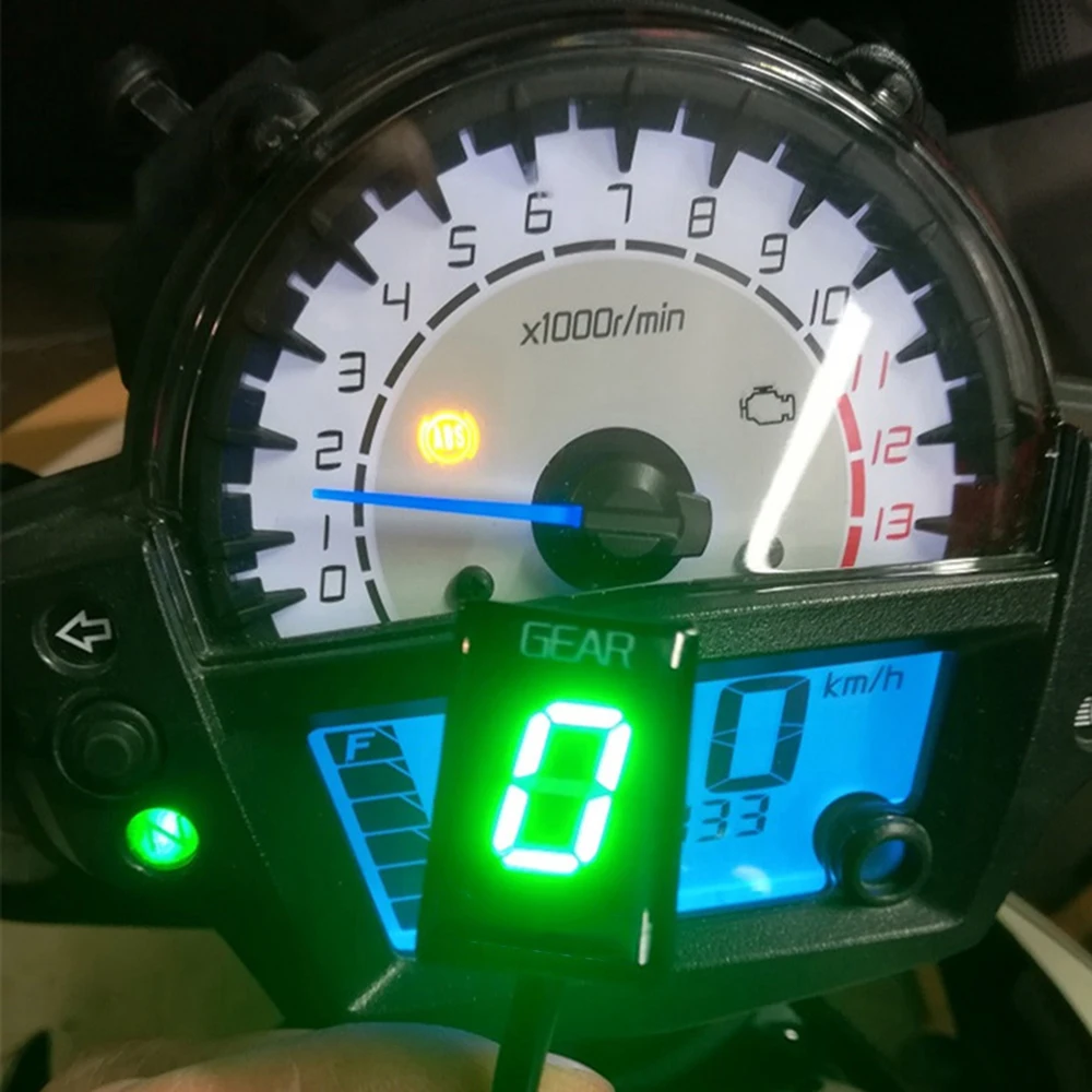For Kawasaki ZX-6R ZX6R ZX-6RR ZX6RR Z750 Z1000 Z 750 1000 1-6 Speed Motorcycle Accessories Gear Indicator Gear Display Meter