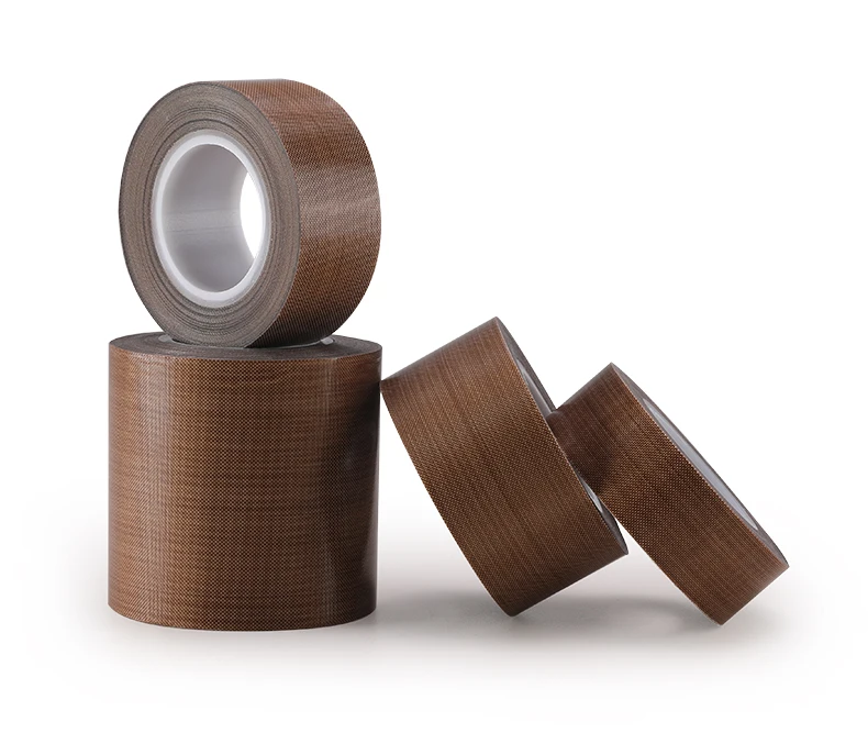 0.18mm 300 Degree High Temperature Resistance Adhesive Tape Cloth Heat Insulation Sealing Machine PTFE Tape