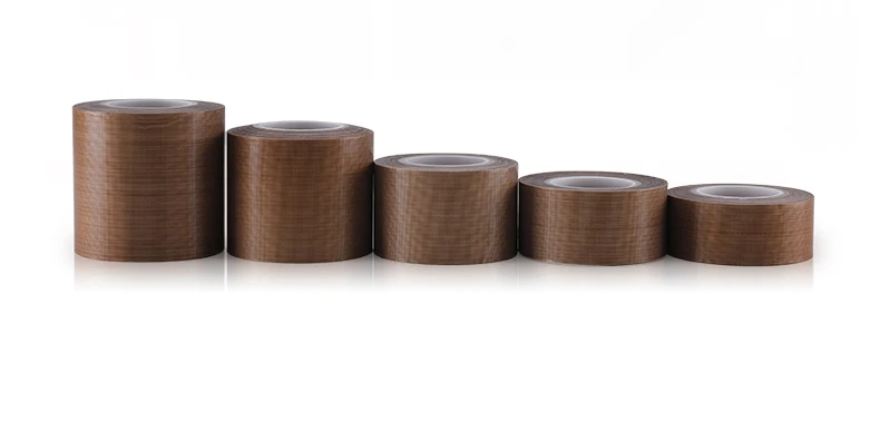 0.18mm 300 Degree High Temperature Resistance Adhesive Tape Cloth Heat Insulation Sealing Machine PTFE Tape