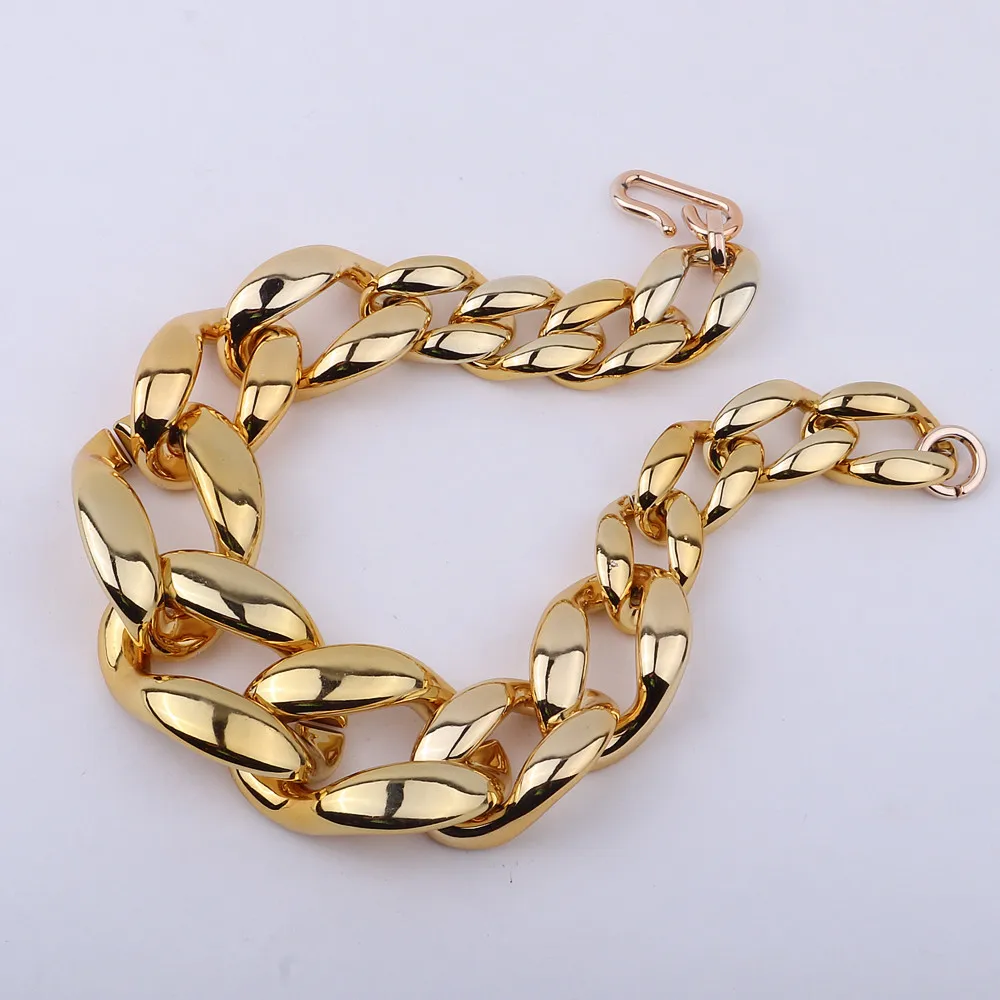 FishSheep Transparent Acrylic Chunky Choker Necklace For Women Resin Big Collar Long Pendant Necklaces 2023 Y2k Accessories