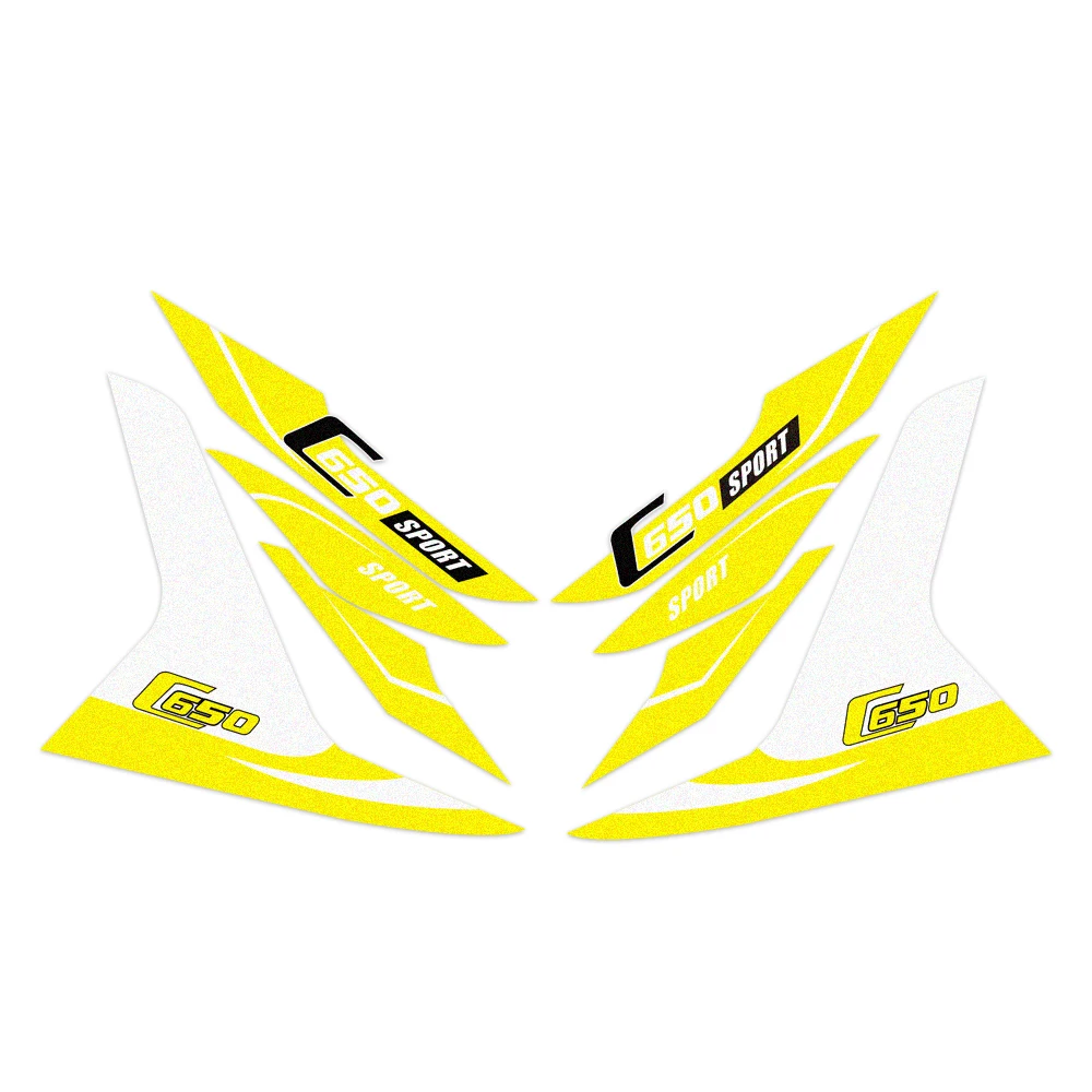 Fit For BMW C650 Sport 2019 C 650 Stickers Motorcycle Pedal Reflective Decals Full Body Decorative
