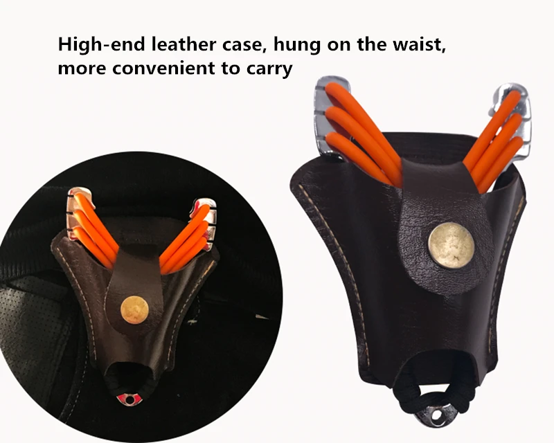 Outdoor Precision Competitive Hunting Catapult Slingshot New Stainless Steel Metal Rubber Band Bull Head Big Power Slingshot Toy