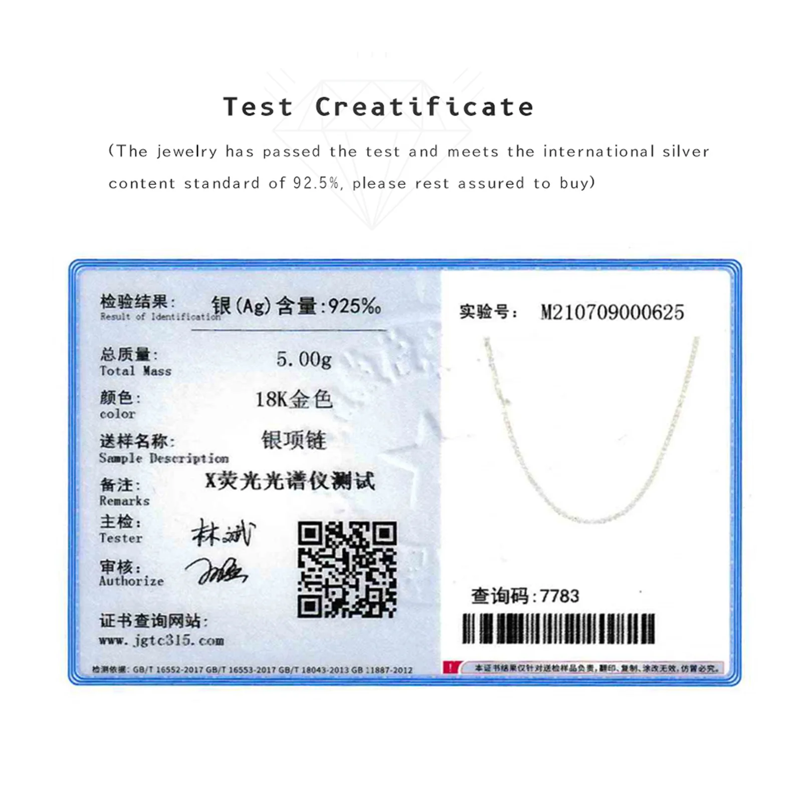 ANDYWEN 925 Sterling Silver 1.5mm Tennis Zircon Charm Long Chain Necklace Rock Punk Fashion Fine Jewelry Gift Wedding Party