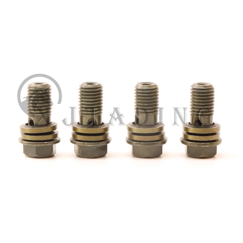 Universal M8/M10x1.25 Brake Master Cylinder Oil Hose Screw Banjo Bolt for Honda Yamaha Suzuki Motorcycle ATV Kart Connector End