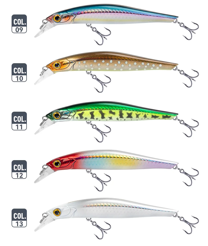 Kingdom KINGART Fishing Lures Artificial 6g 9g 14g 18.5g 60mm 80mm 105mm Sinking MinnowHard Baits Crankbait Fishing Tackle