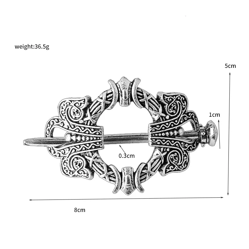 27 Style Viking Hairpin Celtics Knots Crown Vintage Metal Hair Stick Runes Dragons Slide Hair Clip Women Hair Jewelry Accessorie