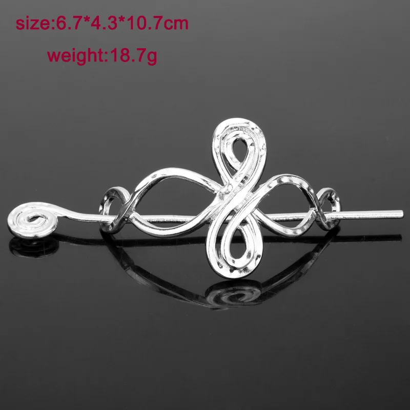 27 Style Viking Hairpin Celtics Knots Crown Vintage Metal Hair Stick Runes Dragons Slide Hair Clip Women Hair Jewelry Accessorie