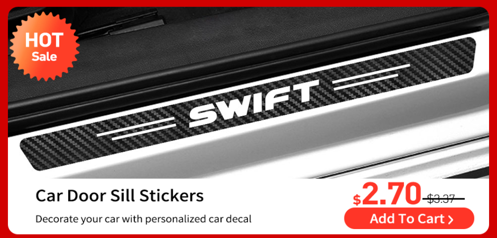 For Suzuki Swift Ciaz Baleno Vitara Jimny Grand Alto Equator Ertiga Ignis Samurai SX4 Car Rearview Mirror Cover Decor Stickers