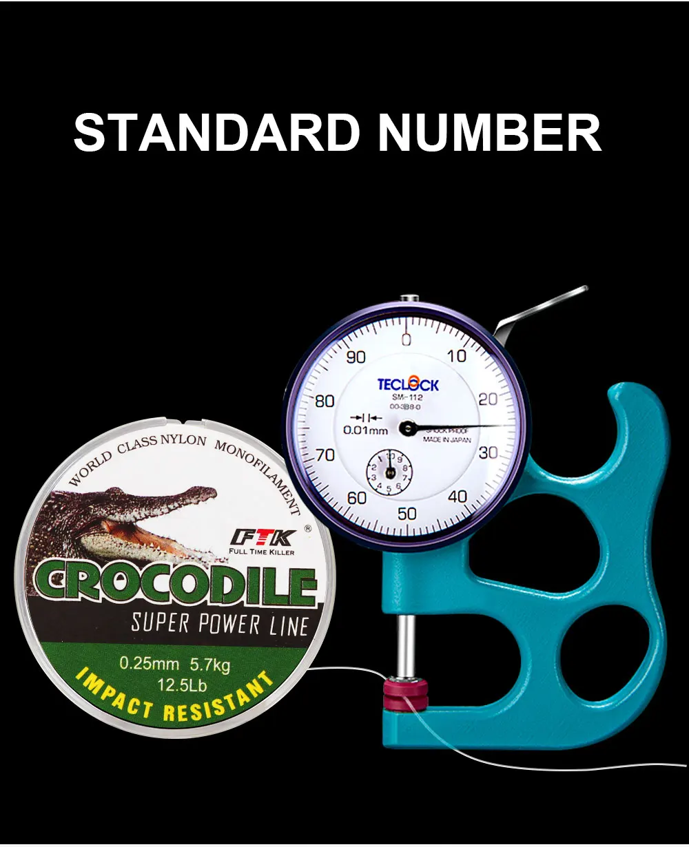 FTK Ice Fishing Lines Nylon Line 0.08MM-0.25MM 2.9-12.5LB 1.3kg-5.7kg Fishing Line Sea Fish Carp Ice Fishing Line