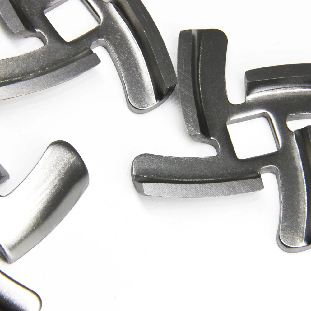 TASP Meat Grinder Blade #5 Mincer Knife Parts for Moulinex HV2 HV3 ME110130 KitchenAid KSMFGA MK-MG1000 Braun G1100 G1300K 1pc