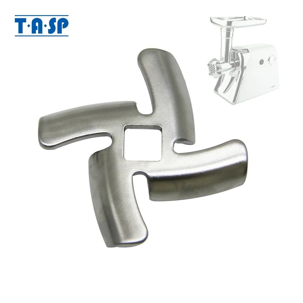 TASP Meat Grinder Blade #5 Mincer Knife Parts for Moulinex HV2 HV3 ME110130 KitchenAid KSMFGA MK-MG1000 Braun G1100 G1300K 1pc