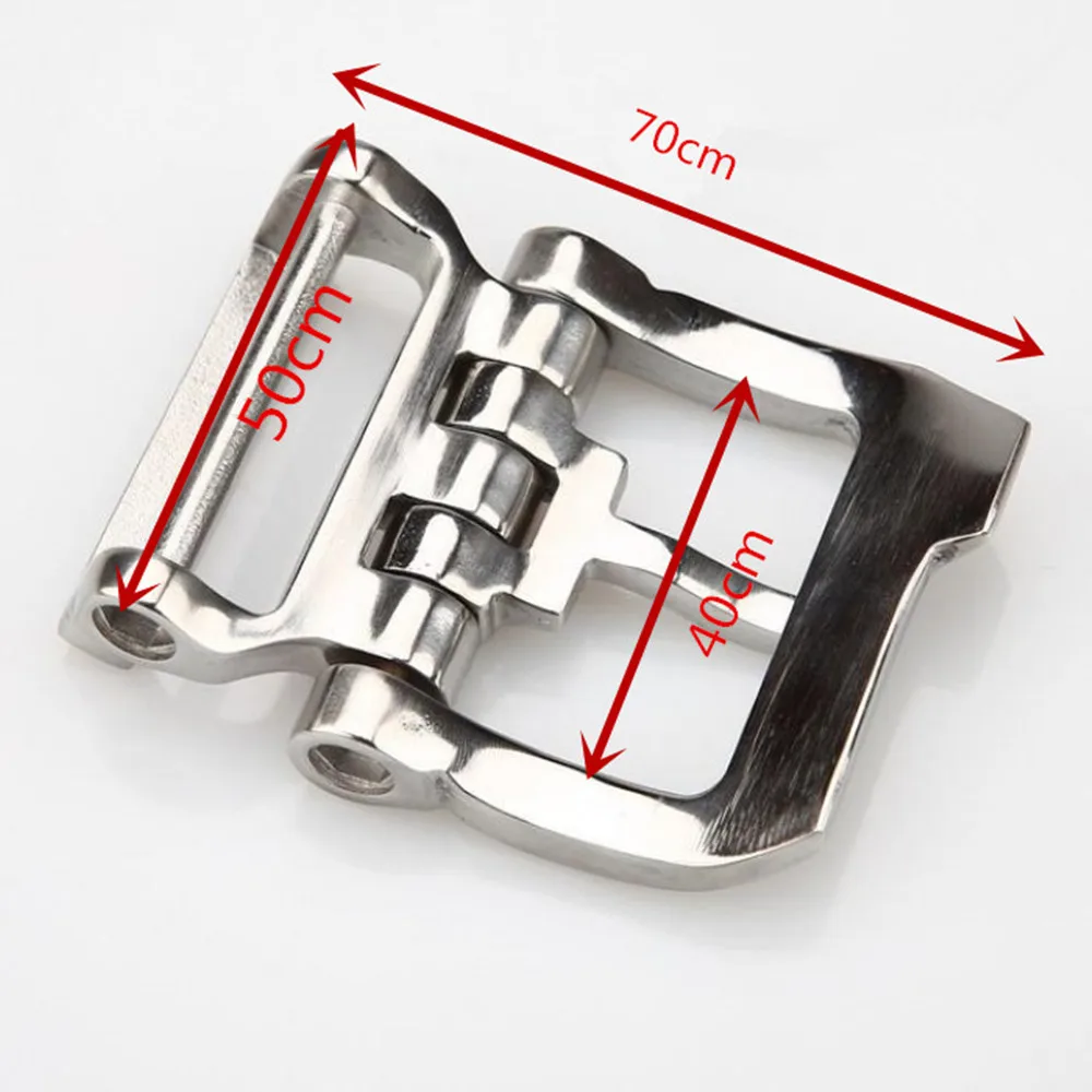 1pcs DIY Stainless Steel 40mm Inner Width Man Leather Craft Tactical Belt Buckle Hardware Brushed Metal Solid Jeans Belt Access