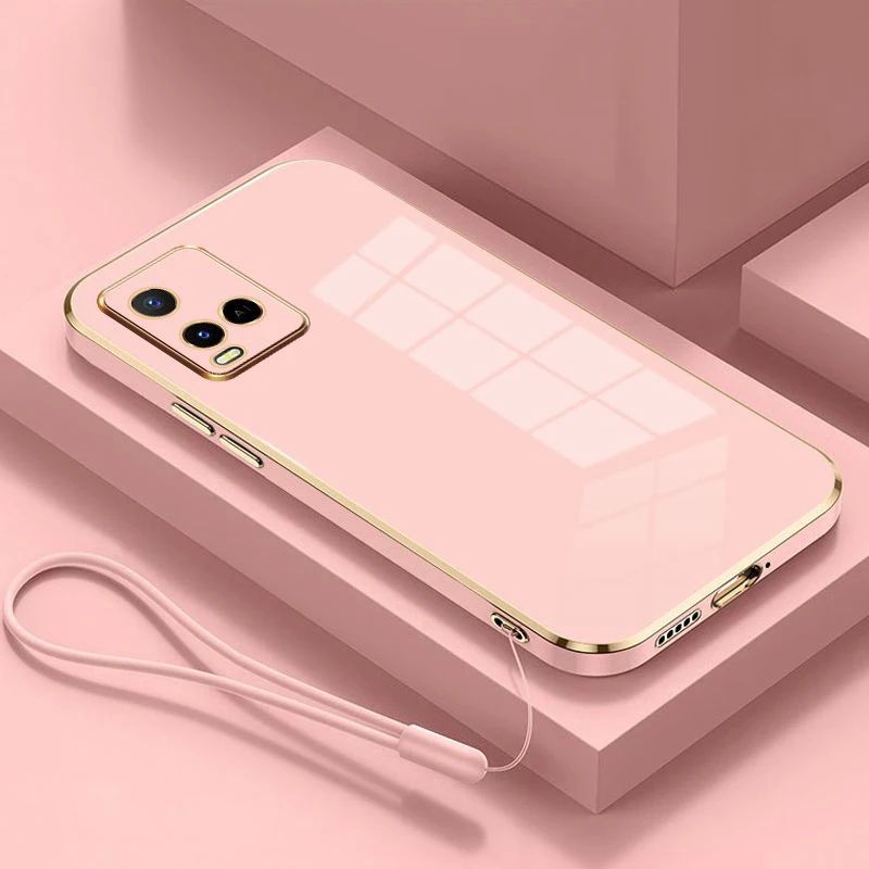 For vivo Y33s Case vivo Y21 Y21s Cover Shockproof Bumper Color TPU Frame Transparent Vivo V2111 V2109 V2110 Matte Hard PC Case