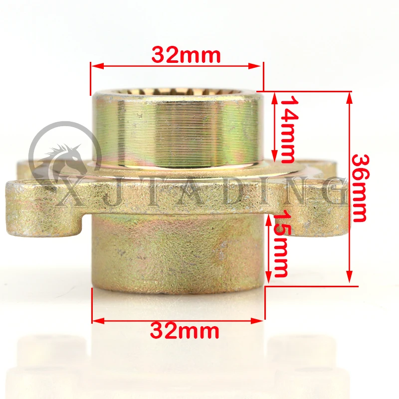 17T 23T 24T 28T 31T 32T 38T Rear Wheel Hub Sprocket Hub For China 50cc-250cc ATV Go Kart UTV Buggy Golf Cart Quad Bike Parts