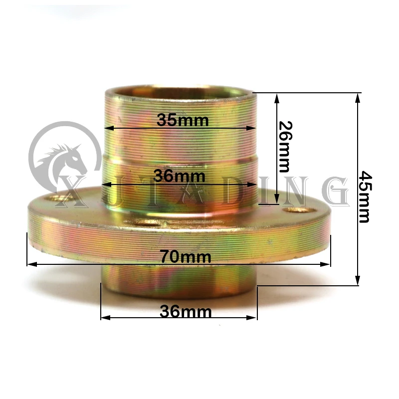 17T 23T 24T 28T 31T 32T 38T Rear Wheel Hub Sprocket Hub For China 50cc-250cc ATV Go Kart UTV Buggy Golf Cart Quad Bike Parts