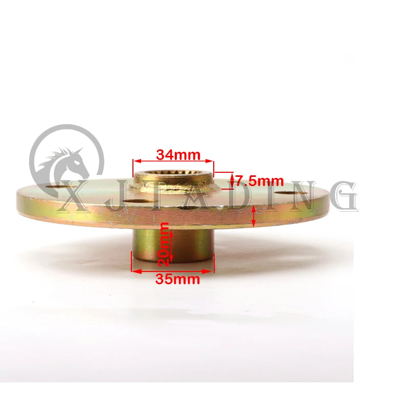 17T 23T 24T 28T 31T 32T 38T Rear Wheel Hub Sprocket Hub For China 50cc-250cc ATV Go Kart UTV Buggy Golf Cart Quad Bike Parts