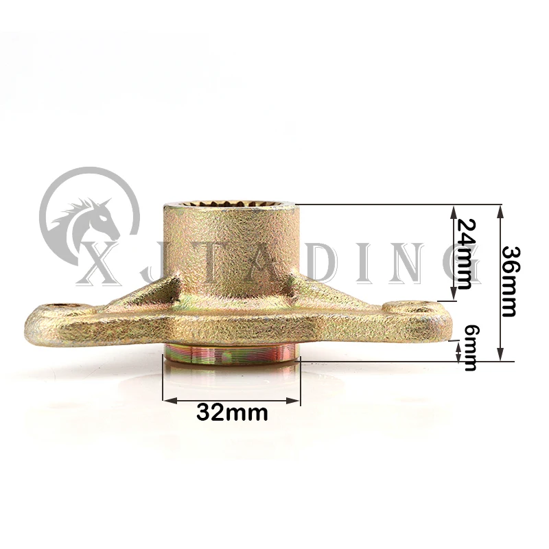 17T 23T 24T 28T 31T 32T 38T Rear Wheel Hub Sprocket Hub For China 50cc-250cc ATV Go Kart UTV Buggy Golf Cart Quad Bike Parts